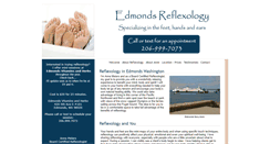 Desktop Screenshot of edmondsreflexology.com